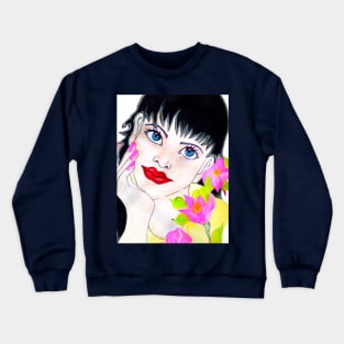 flor de liz Crewneck Sweatshirt